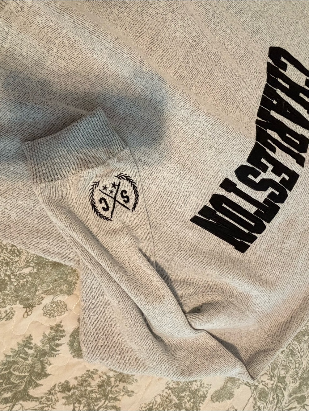 NWT New York Popular sz Large Charleston Graphic Crewneck Nantucket Soft Fleece - Picture 3 of 13